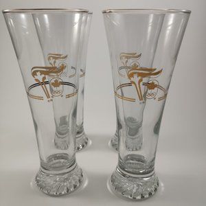 4 Petro Canada Olympic Tall Glasses